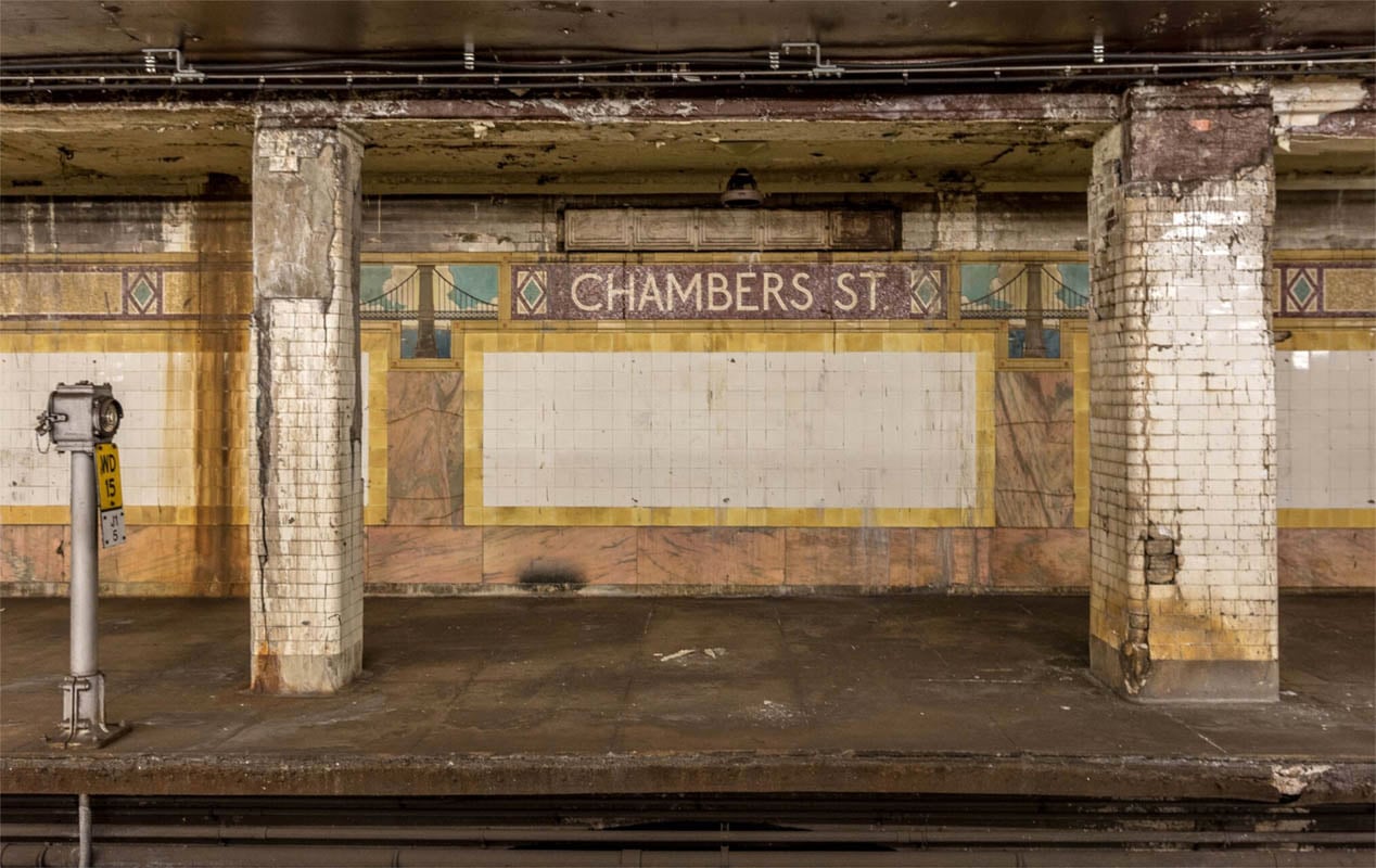 NYC Underground Subway Tour- Chambers Street Station