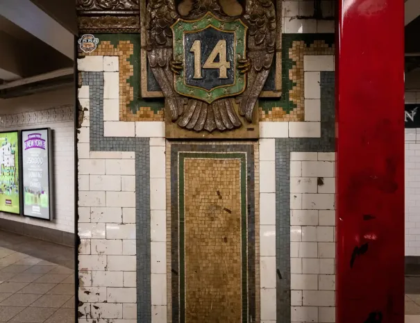 old subway tiles