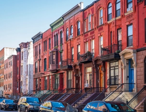 Buildings in Harlem