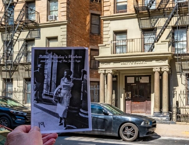 Pamphlet for Billie Holiday's Harlem tour