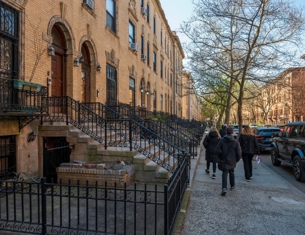 Buildings in Harlem
