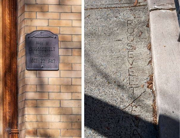 Historic District street sign for St. Nicholas