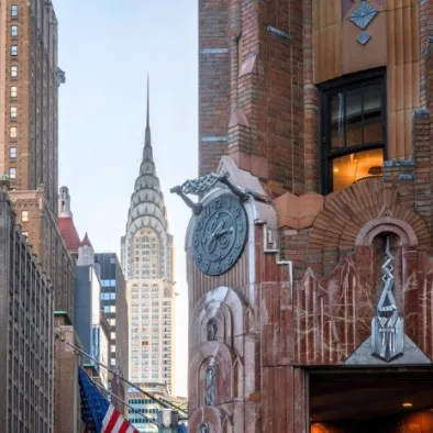 Chrysler Building and GE Building