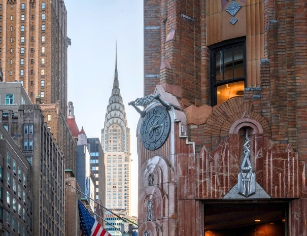 Chrysler Building and GE Building