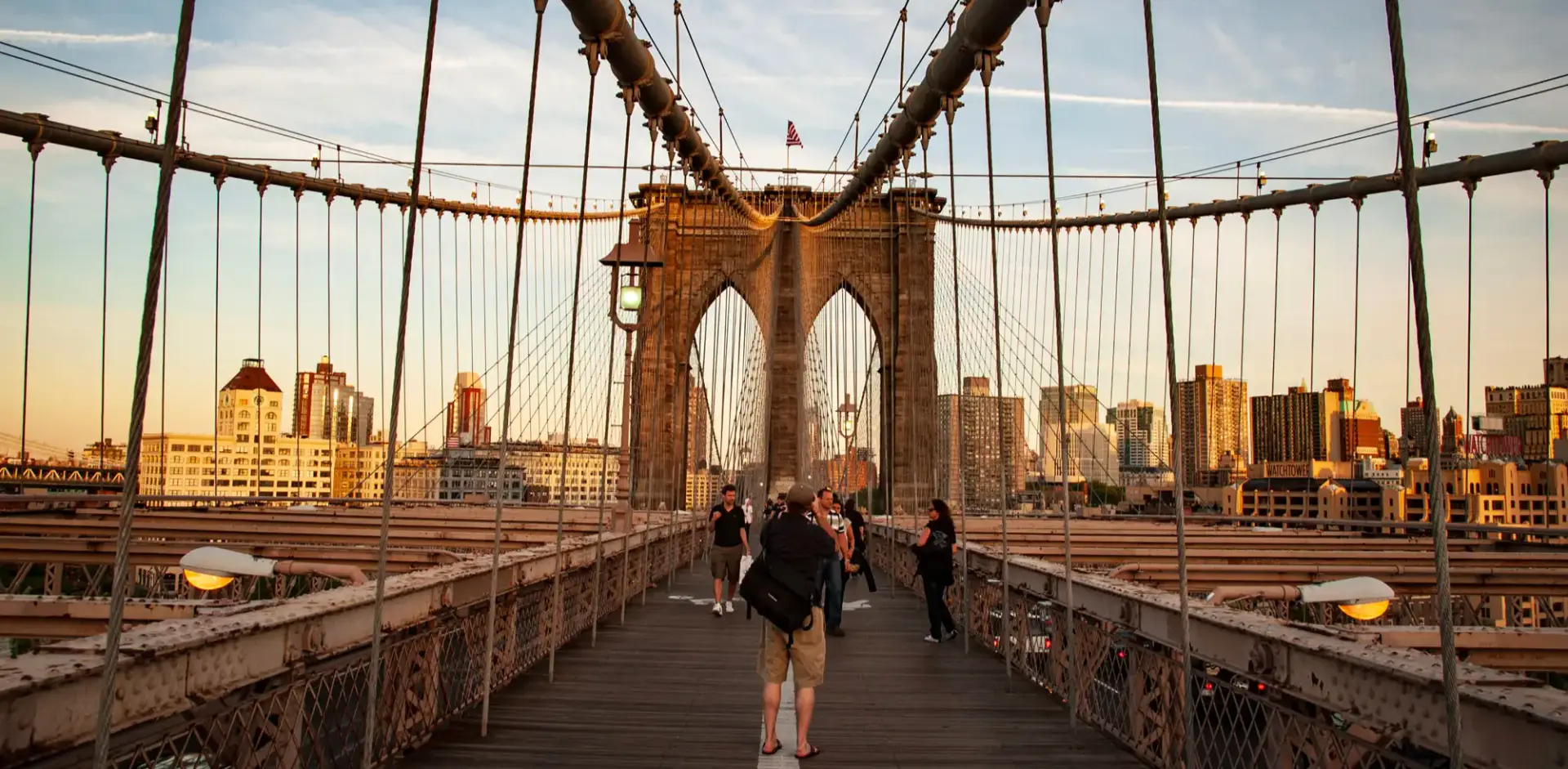 Brooklyn Bridge at Sunset