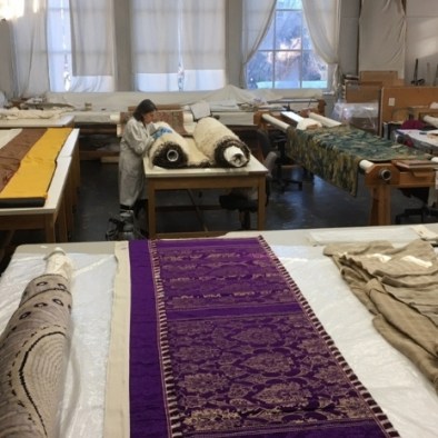Textile Conservation Lab at St. John the Divine