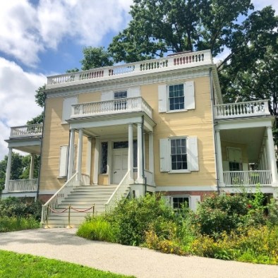 The Hamilton Grange National Memorial in Hamilton Heights, Manhattan, featured on the Untapped New York Battle of Harlem Heights tour