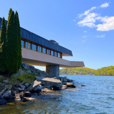 The Massaro House on Lake Mahopac on Petra Island